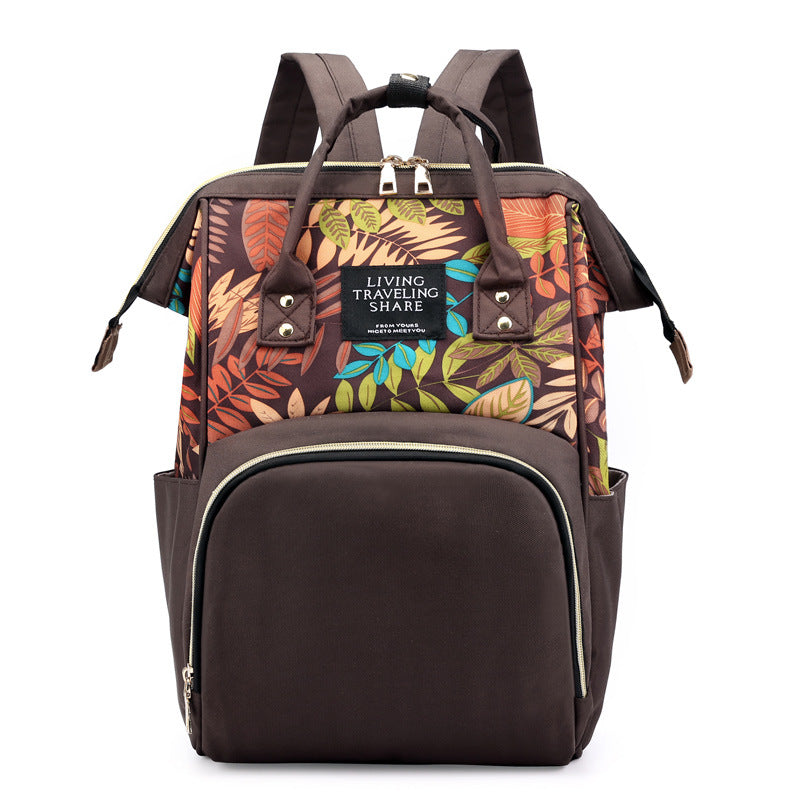 Stylish Floral Design Backpack Stornfield