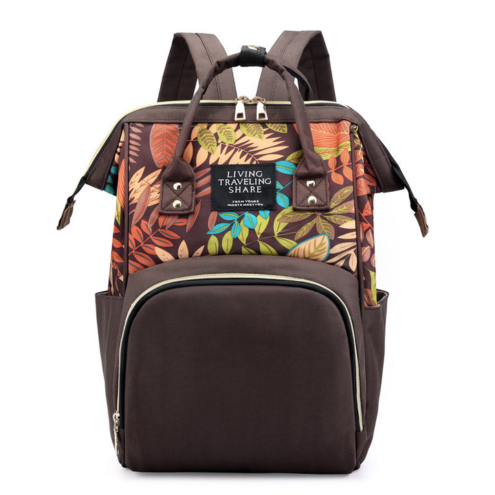 Stylish Floral Design Backpack Stornfield