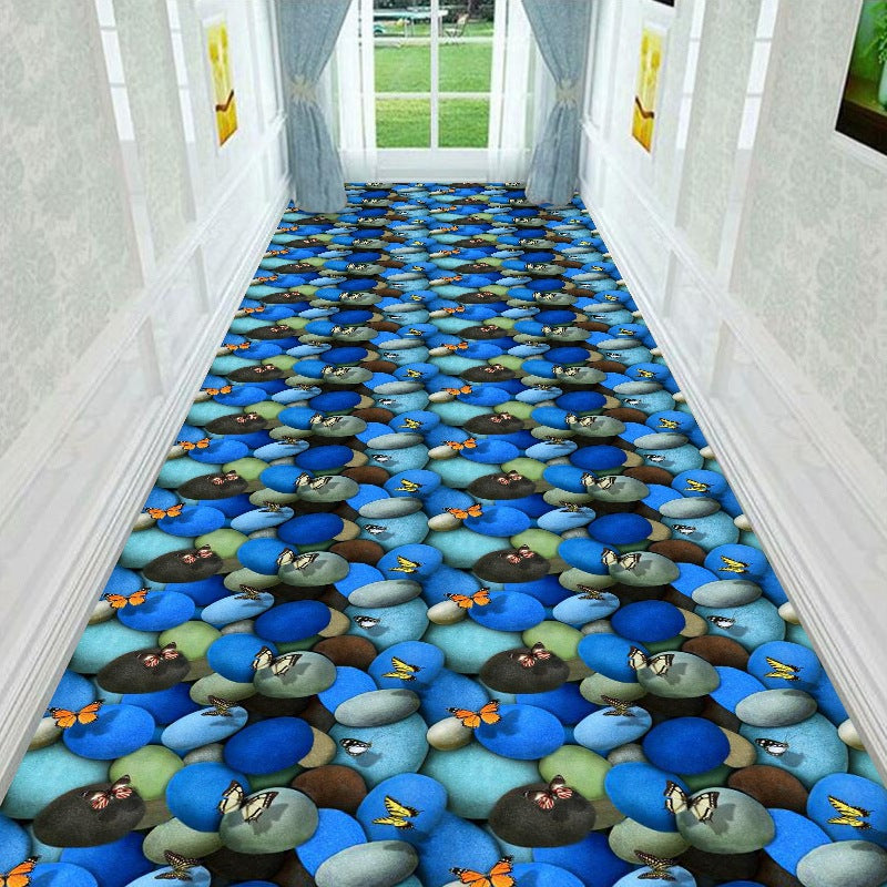 Decorative 3D Water Style Area Rug Stornfield
