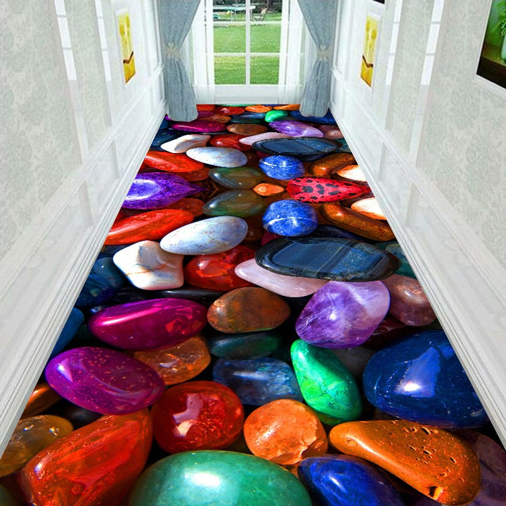 Decorative 3D Water Style Area Rug Stornfield