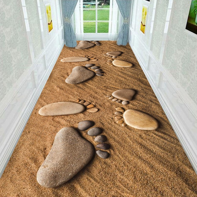 Decorative 3D Water Style Area Rug Stornfield