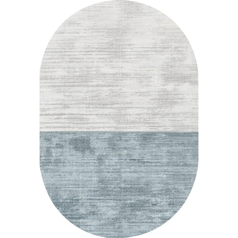 Stornfield | Novelty Pink and Blue Checkered Living Room Rug Stain Resistant Polyester Area Rug