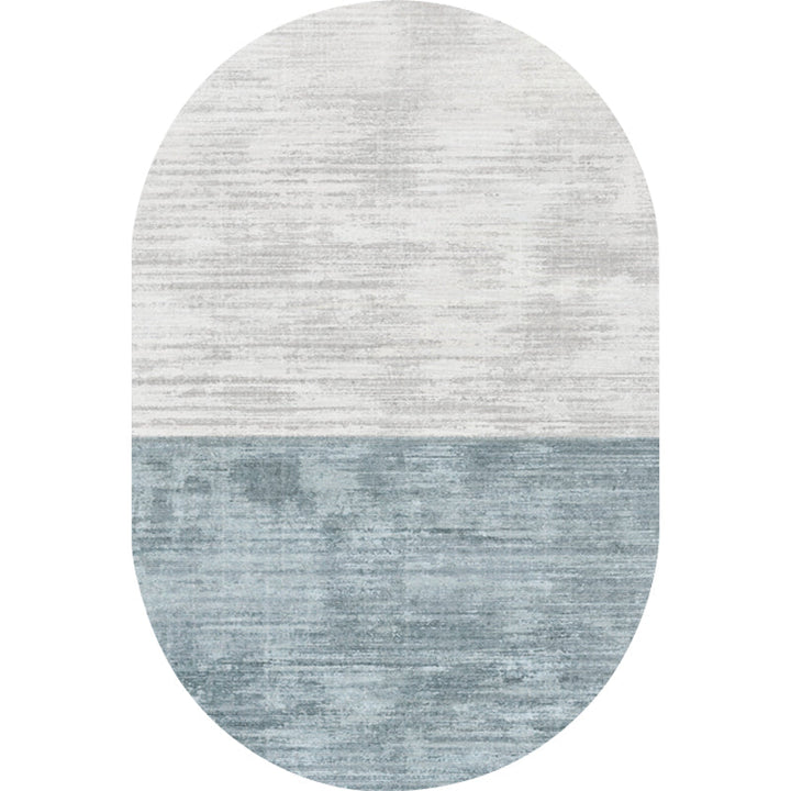 Stornfield | Novelty Pink and Blue Checkered Living Room Rug Stain Resistant Polyester Area Rug