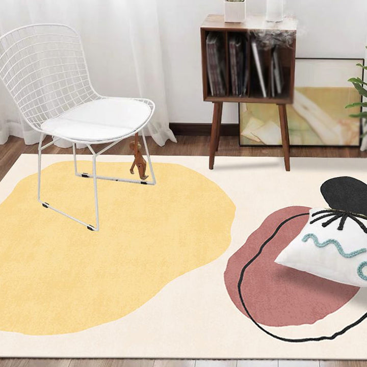 Stornfield | Simple Norwegian Rug Multifunctional Abstract Washable Pet Friendly Rug for Living Room