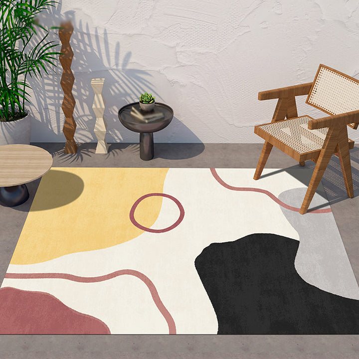 Stornfield | Simple Norwegian Rug Multifunctional Abstract Washable Pet Friendly Rug for Living Room
