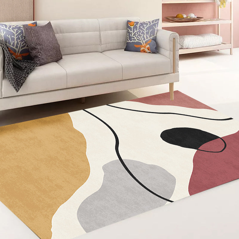 Stornfield | Simple Norwegian Rug Multifunctional Abstract Washable Pet Friendly Rug for Living Room