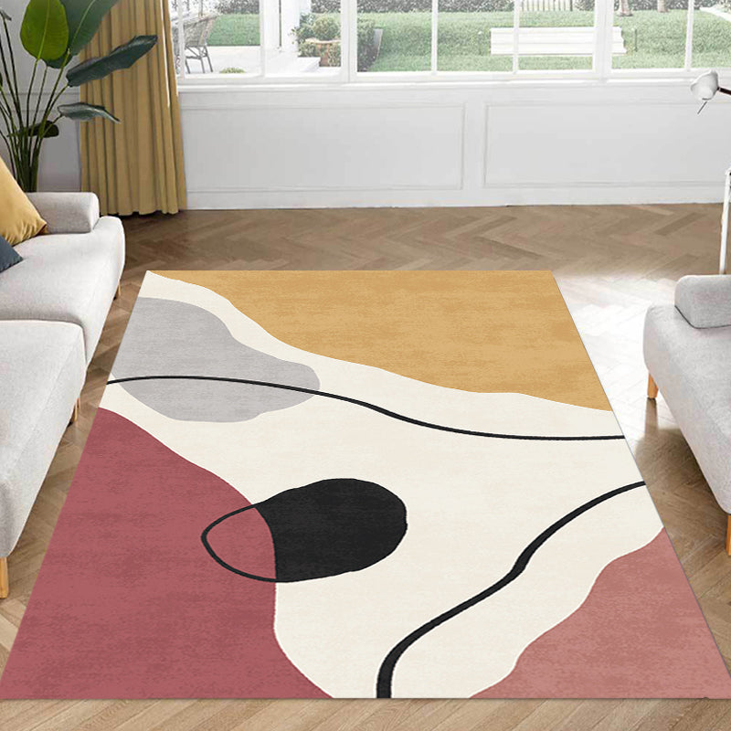 Stornfield | Simple Norwegian Rug Multifunctional Abstract Washable Pet Friendly Rug for Living Room