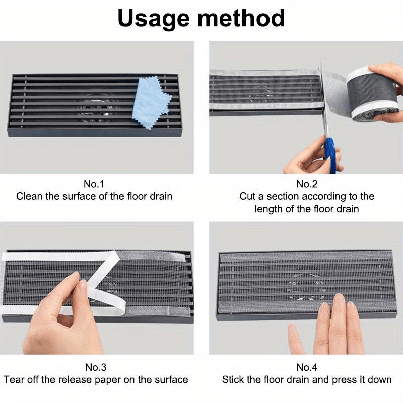 Self-adhesive drain protection grid 5 m | Stornfield
