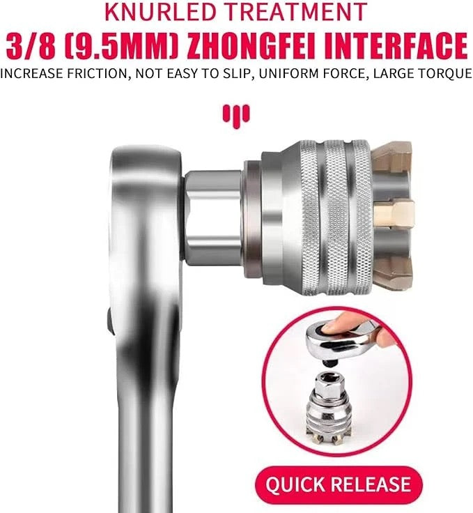 Multi-Function Universal Socket Wrench Tool - Saker® Universal Maintenance Tool | Stornfield