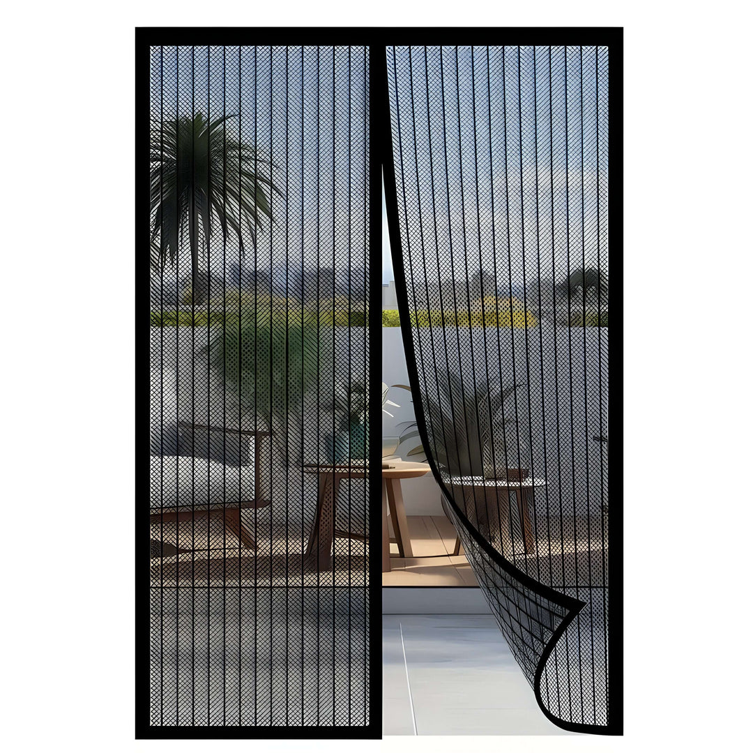 Self-closing Magnetic Insect Screen with Pet-friendly Opening | Stornfield