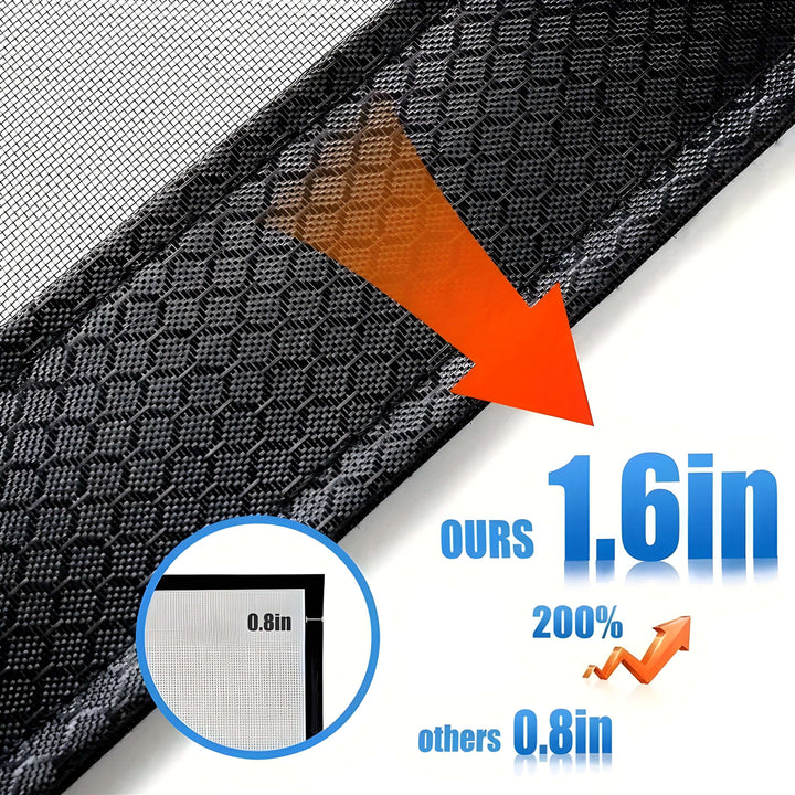 Self-closing Magnetic Insect Screen with Pet-friendly Opening | Stornfield