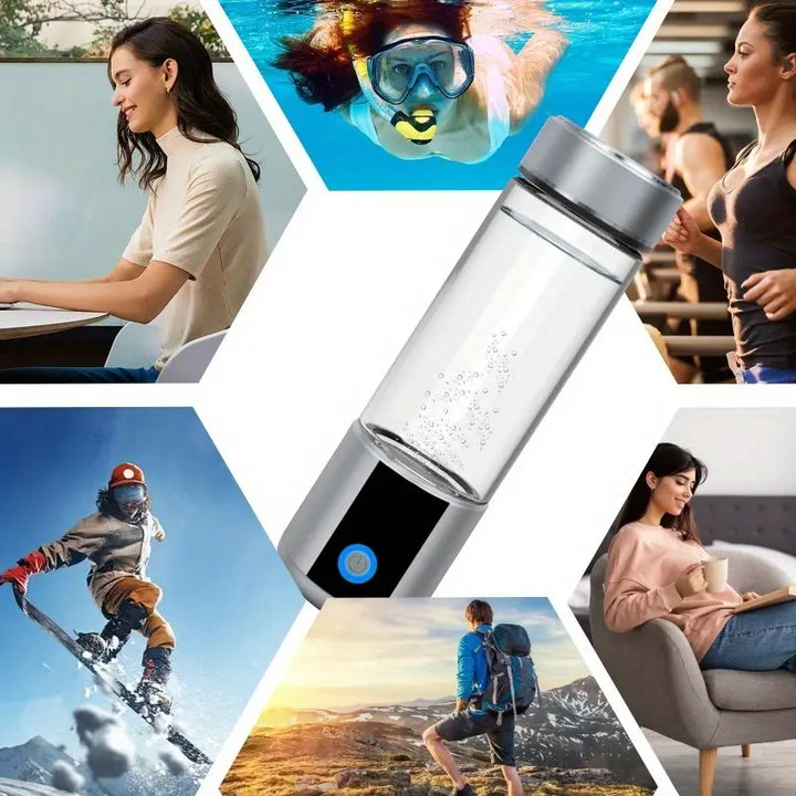 Stornfield | Rechargeable Alkaline Water Bottle - Hydrogen-Enriched Water
