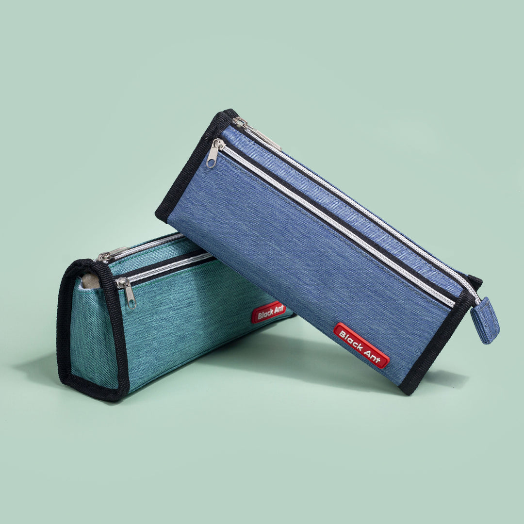 Multi-Functional Zippered Pencil Case