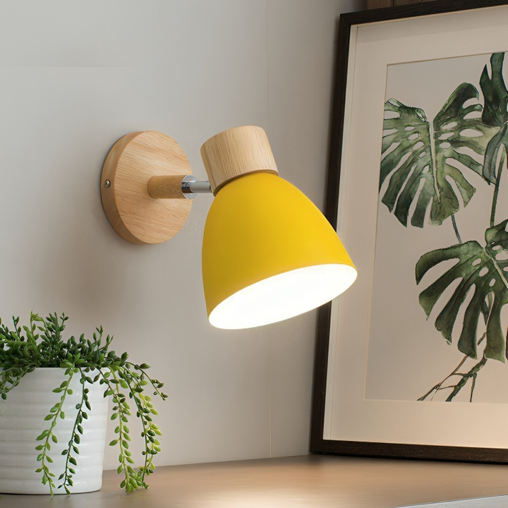 Minimalist Scandinavian Wall Lamp – Nordic Design for Bedroom and Living Room | LED Lighting | Stornfield