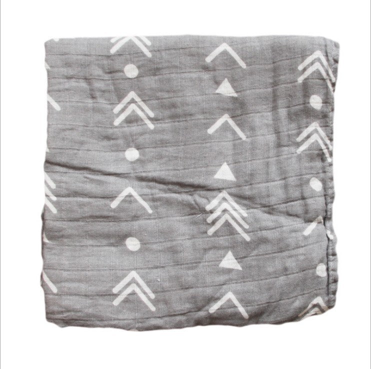Cute Patterned Muslin Swaddle Blanket Stornfield