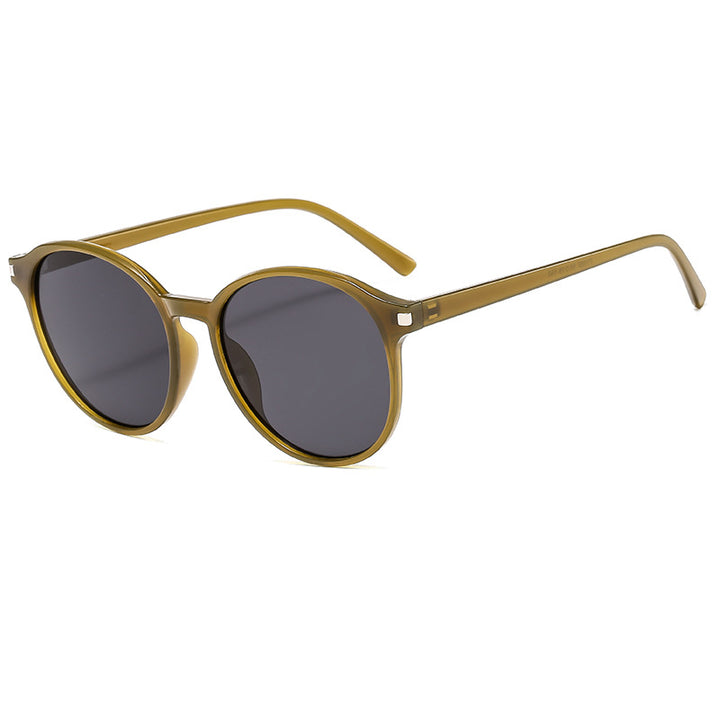 Women's retro-inspired sunglasses with curved frames and UV protection Stornfield