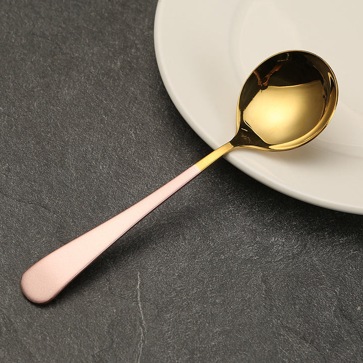 Elegant Gold-Plated Serving Spoon Stornfield