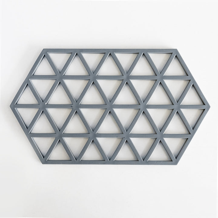 Unisex Silicone Coaster with Geometric Design Stornfield