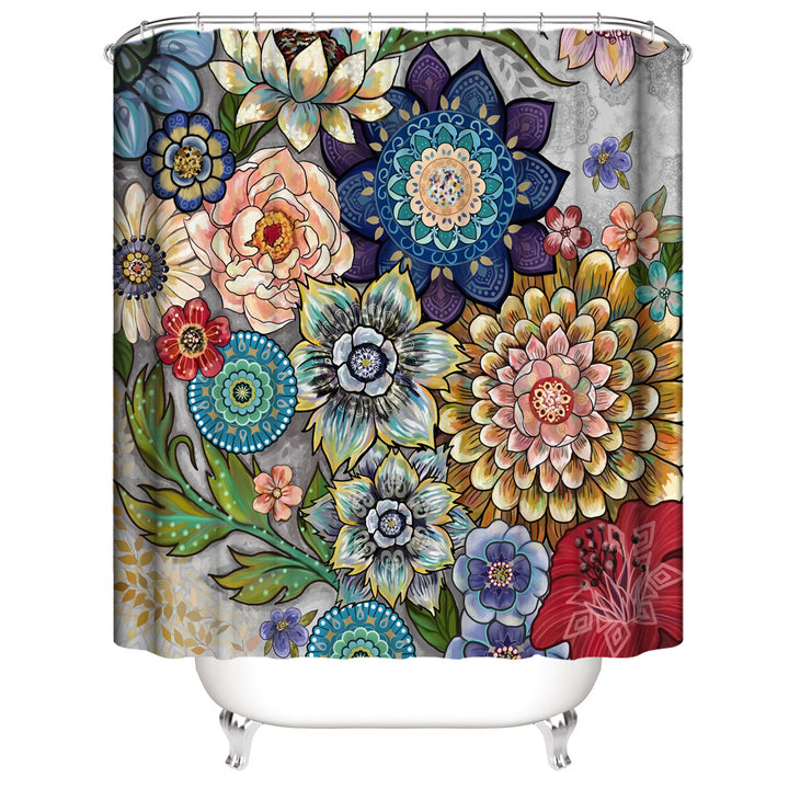 Floral Pattern Bathroom Set Stornfield