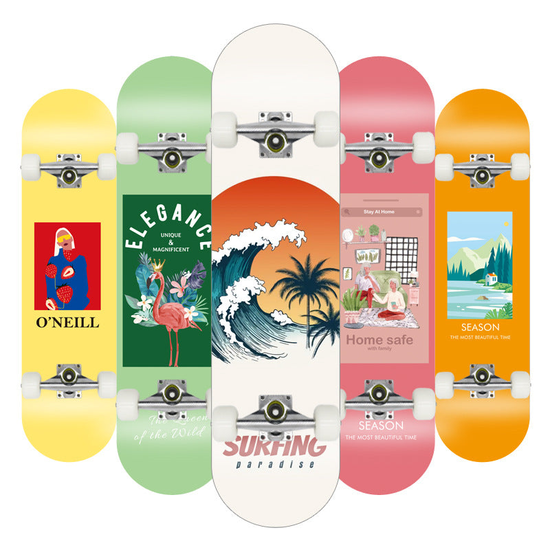 Skateboard with Galaxy Design Stornfield