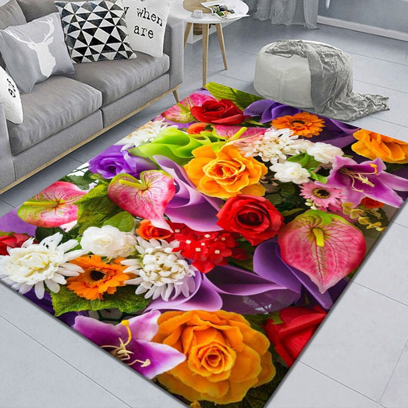 Floral Design Area Rug Stornfield
