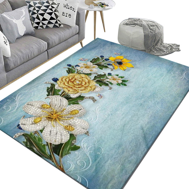 Floral Design Area Rug Stornfield