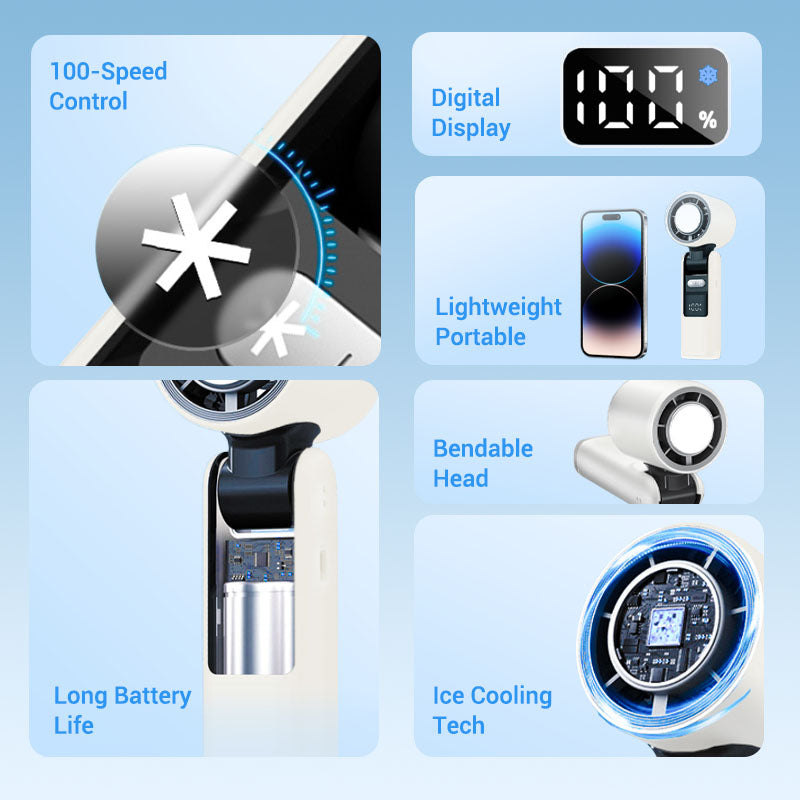 BreezeGo Mini-Handheld Fan | Stornfield