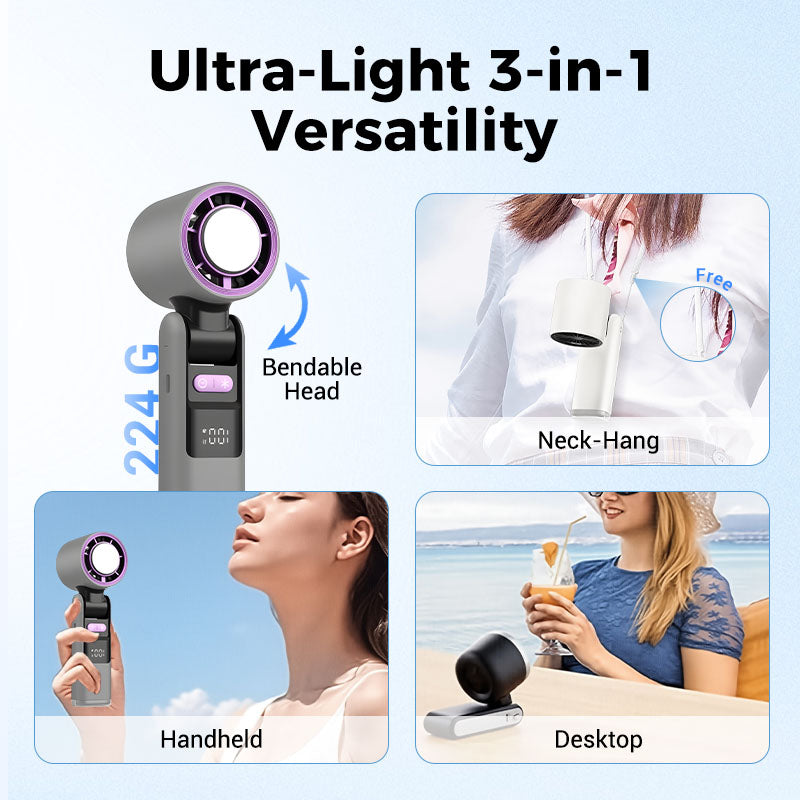 BreezeGo Mini-Handheld Fan | Stornfield