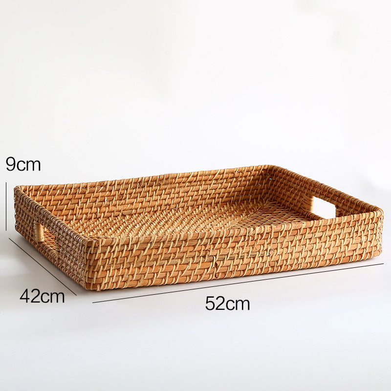 Natural Woven Serving Tray Stornfield