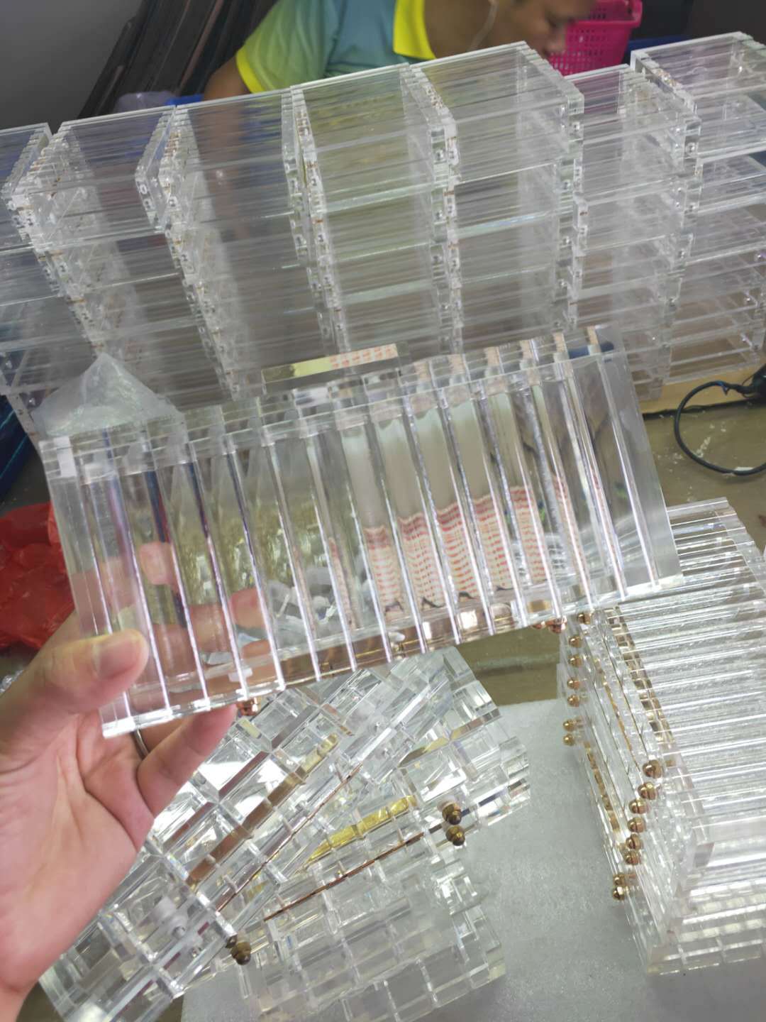 Elegant Acrylic Clutch
