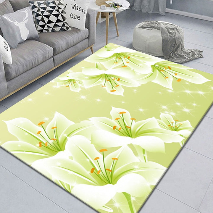 Floral Design Area Rug Stornfield
