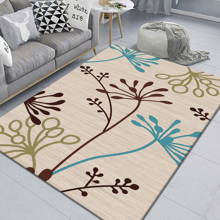 Floral Design Area Rug Stornfield