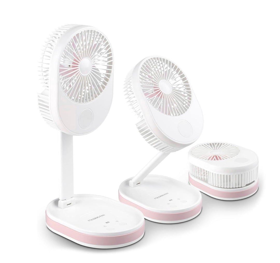 MULTI-FUNCTION FOLDING FAN WITH LIGHT | Stornfield