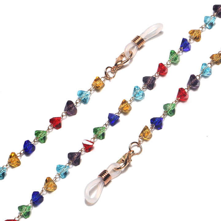 Colorful Crystal Eyewear Chain Stornfield