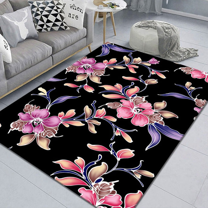 Floral Design Area Rug Stornfield