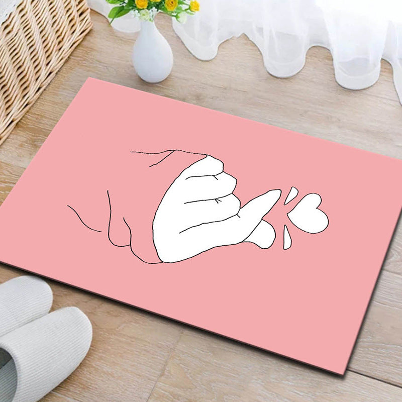 Playful Cat-Themed Kitchen Mat Set Stornfield