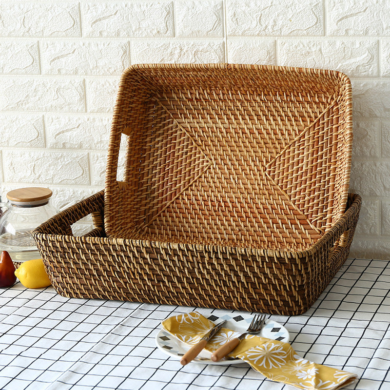 Decorative Woven Laundry Basket Stornfield