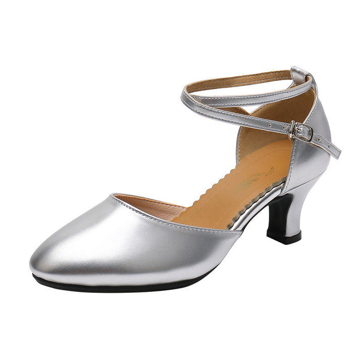 Stornfield | Latin Dance Shoes Soft-Sole 5.5CM Medium Heel Practice Footwear