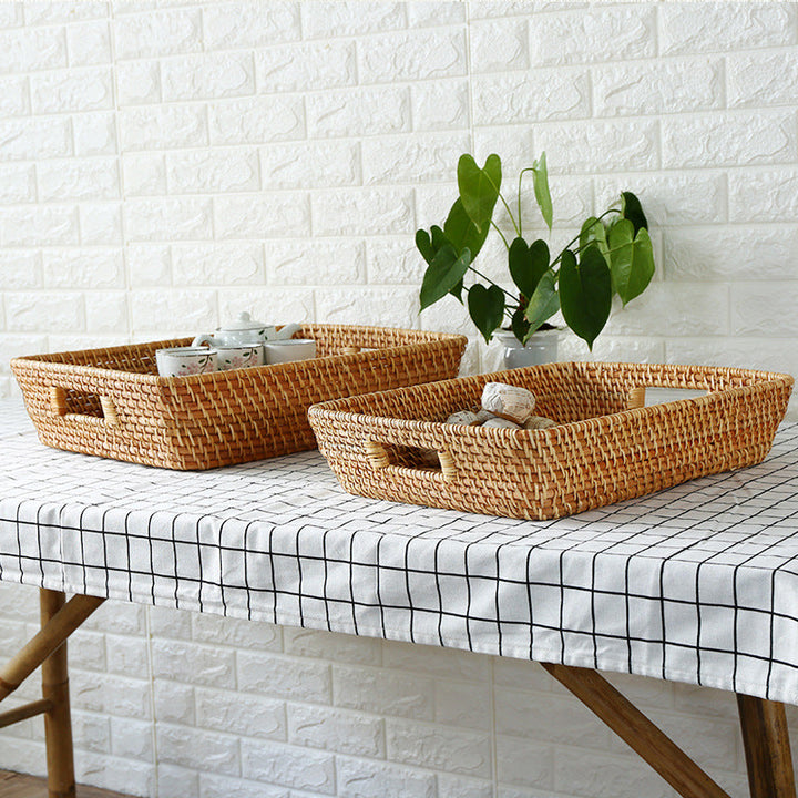 Decorative Woven Laundry Basket Stornfield