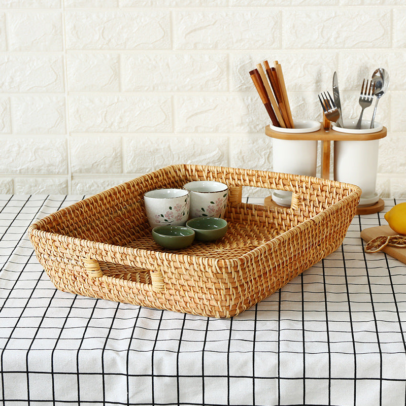 Decorative Woven Laundry Basket Stornfield