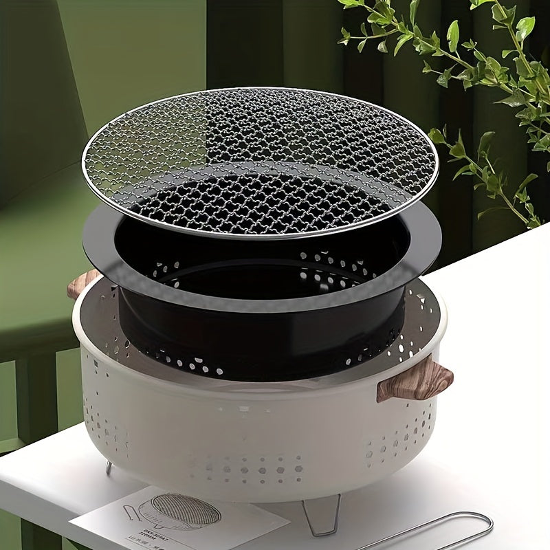Indoor Grill smokeless – Electric grill plate with fat drainage and 2000W power | Stornfield