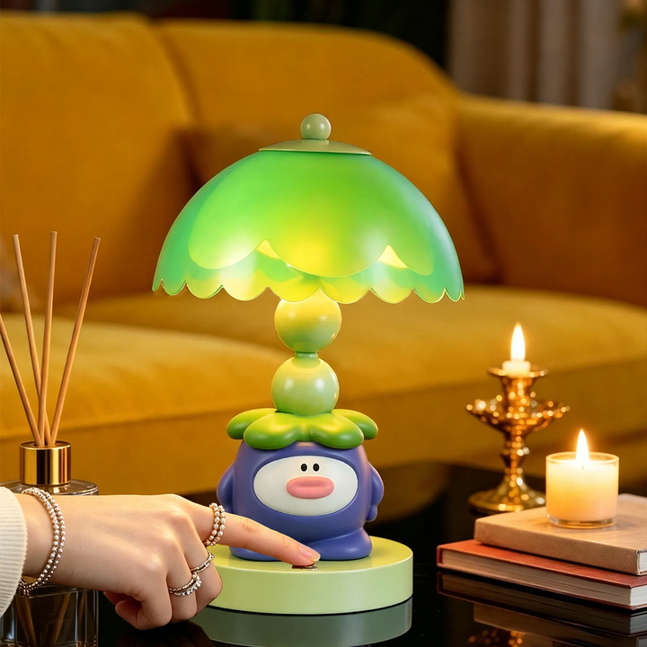 Mangosteen Table Lamp with Dimming Function