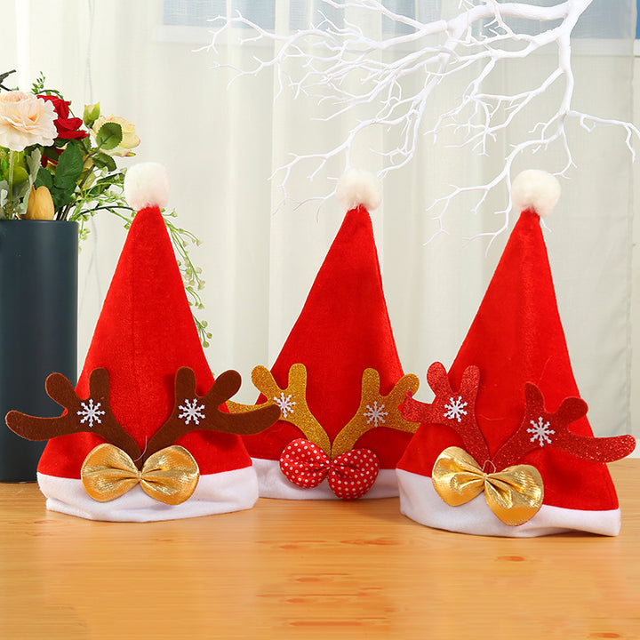 Christmas hat with reindeer ears and glitter details Stornfield