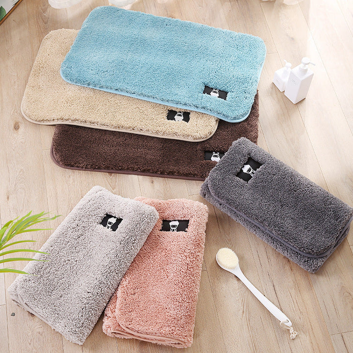 Thick wool toilet rug | Stornfield