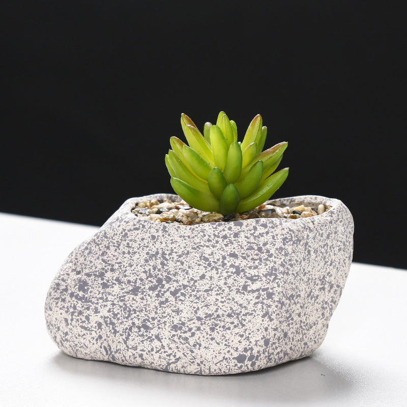 Creative Stone-Shaped Succulent Planter Stornfeild