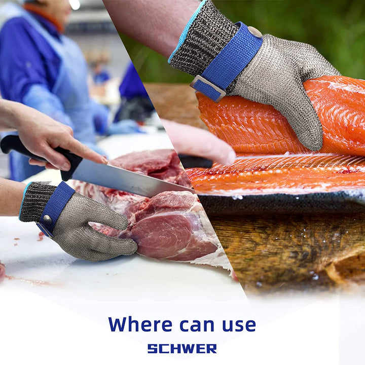Stornfield | Food grade stainless steel mesh metal glove