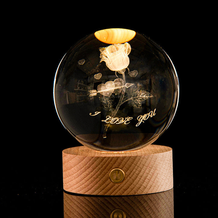 Galaxy Crystal Ball Lamp | Stornfield