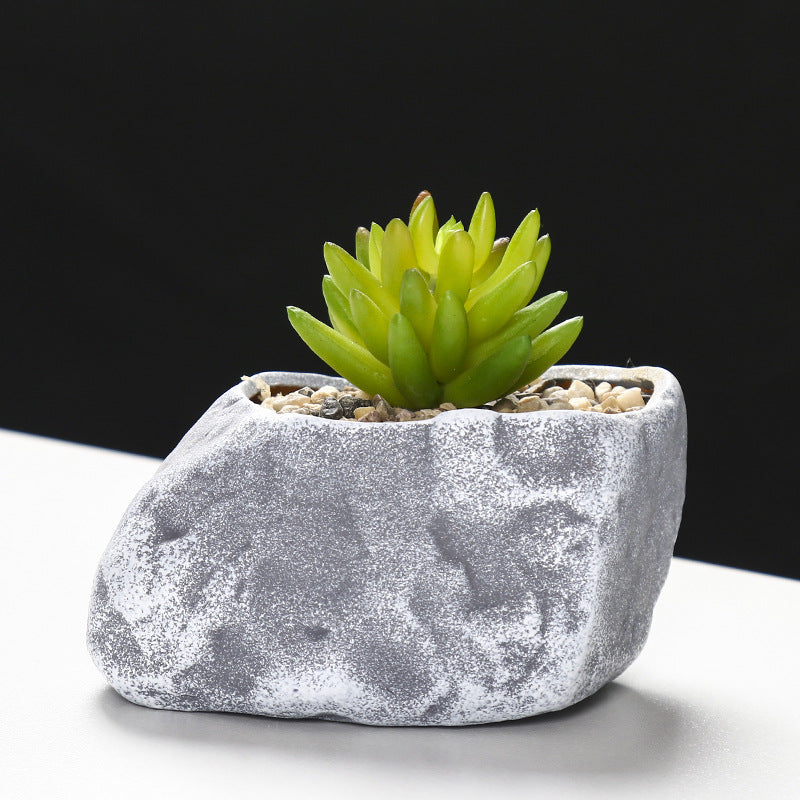 Creative Stone-Shaped Succulent Planter Stornfeild