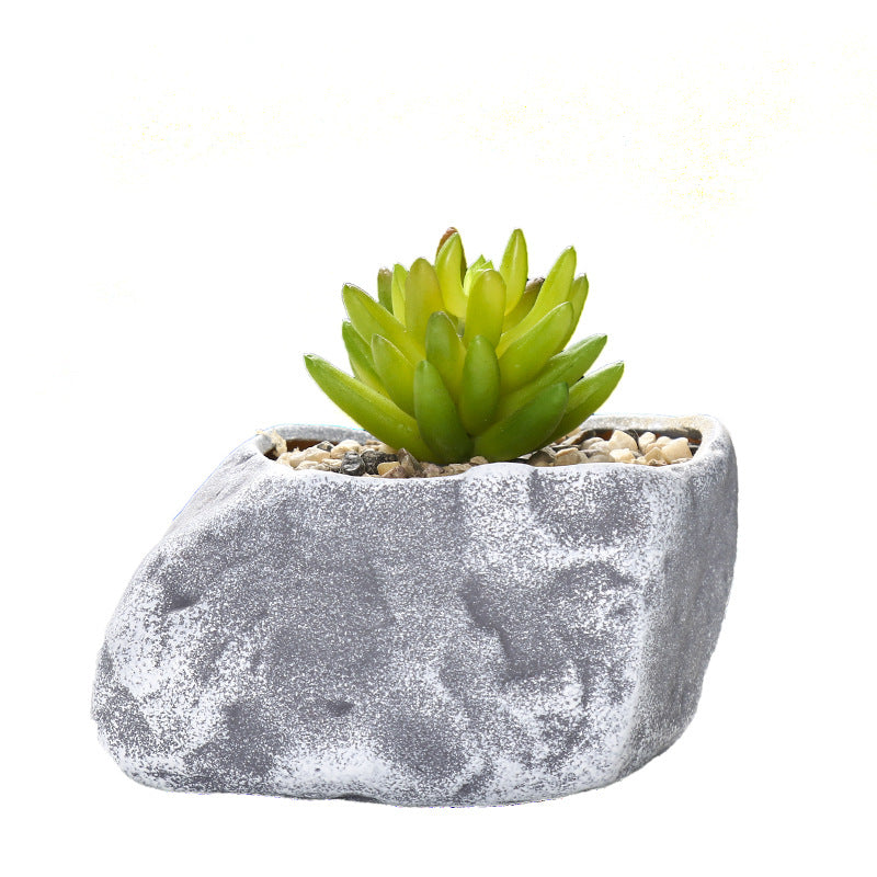 Creative Stone-Shaped Succulent Planter Stornfeild