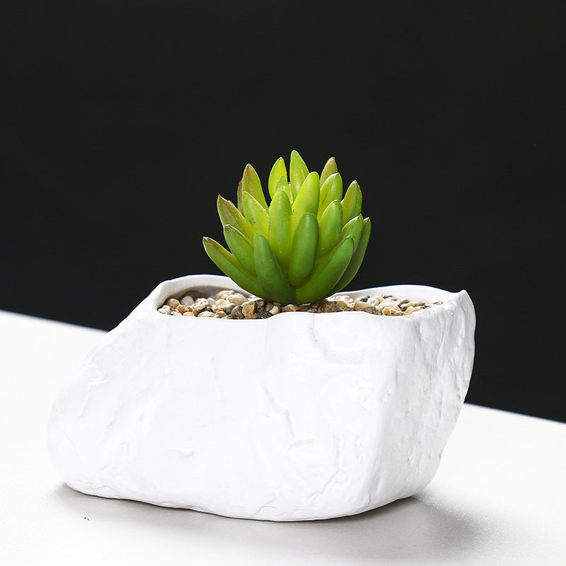 Creative Stone-Shaped Succulent Planter Stornfeild